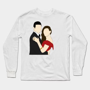 haylijah dancing season 3 hayley and elijah the originals Long Sleeve T-Shirt